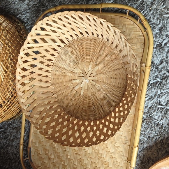 Vintage Other - Large waterfall basket
